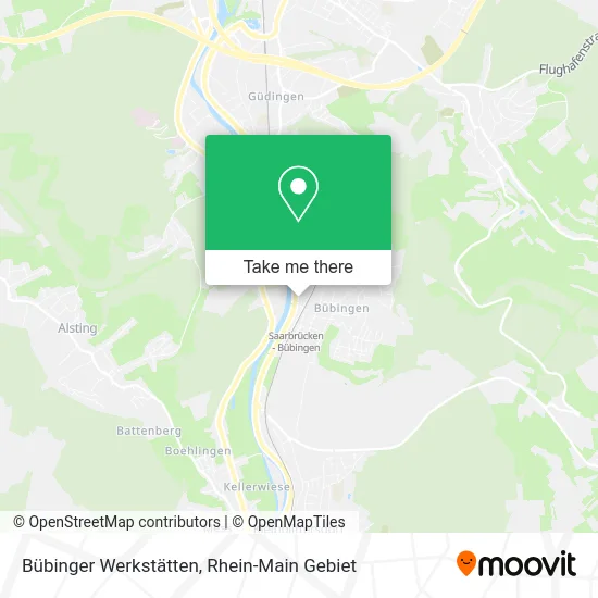 Карта Bübinger Werkstätten