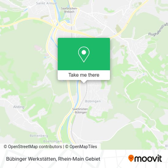 Карта Bübinger Werkstätten