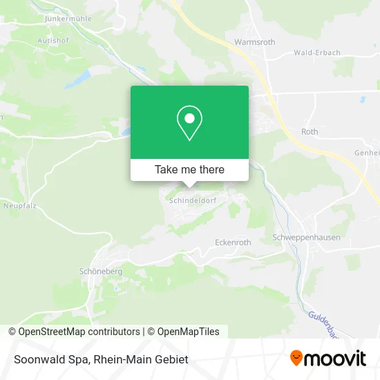 Карта Soonwald Spa