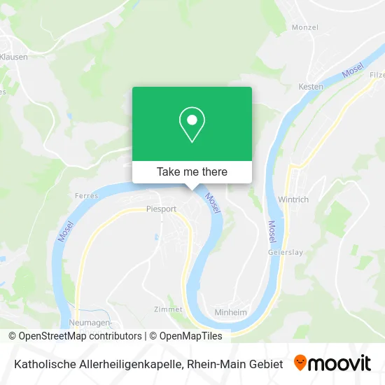 Карта Katholische Allerheiligenkapelle