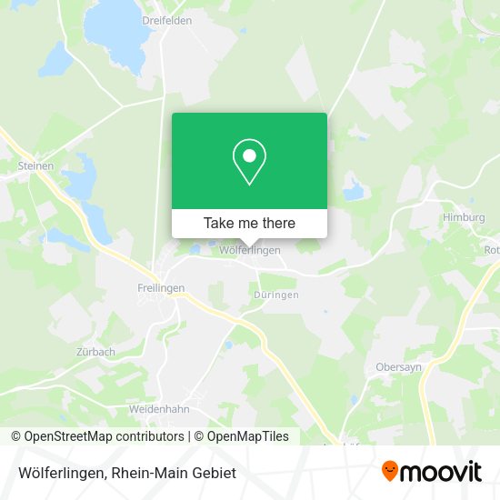Карта Wölferlingen
