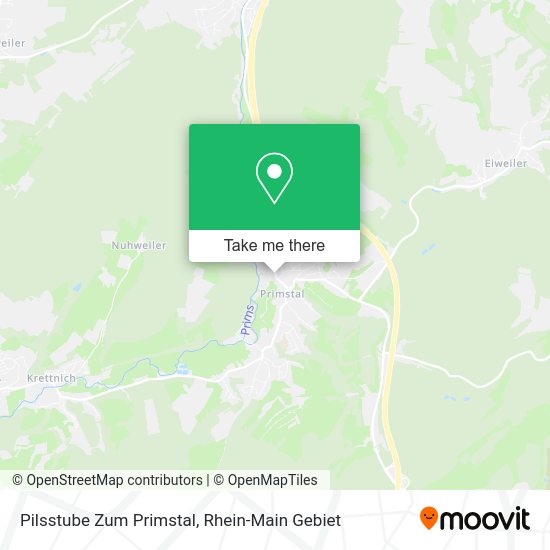 Карта Pilsstube Zum Primstal