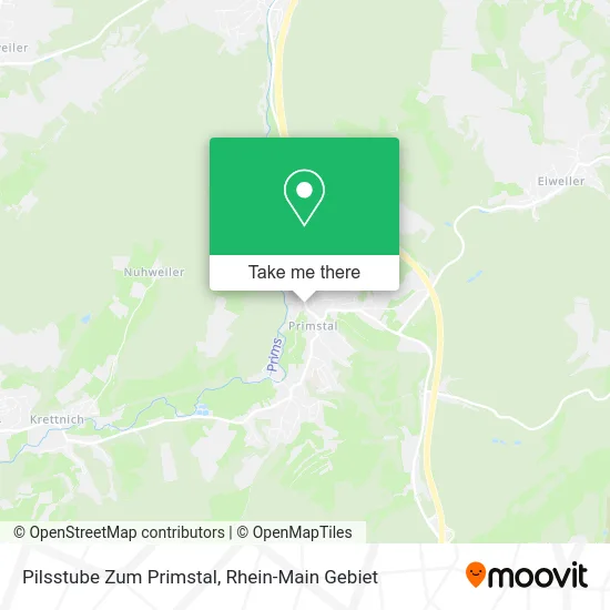 Карта Pilsstube Zum Primstal
