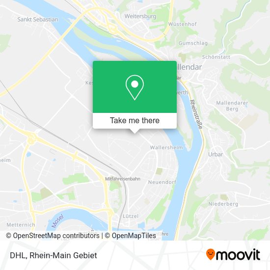 Карта DHL