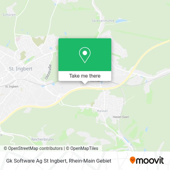 Карта Gk Software Ag St Ingbert