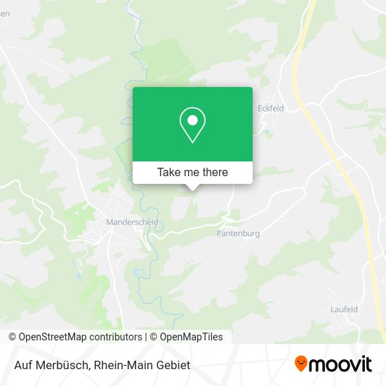 Карта Auf Merbüsch