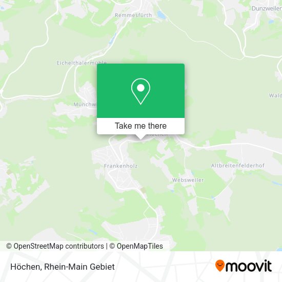 Карта Höchen