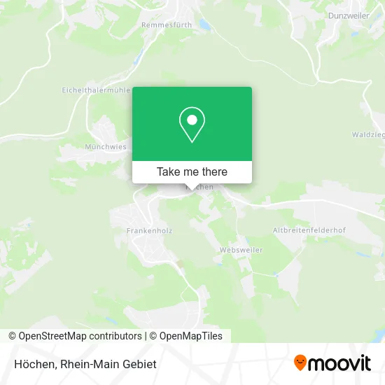 Карта Höchen
