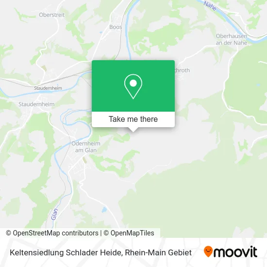Карта Keltensiedlung Schlader Heide