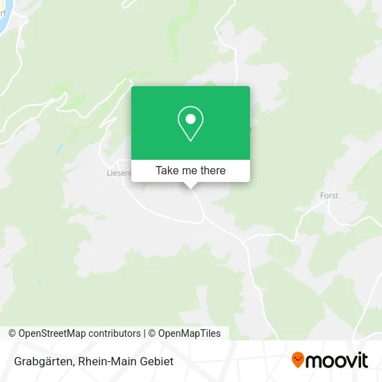 Карта Grabgärten