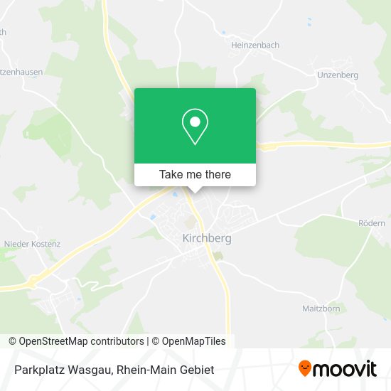 Карта Parkplatz Wasgau