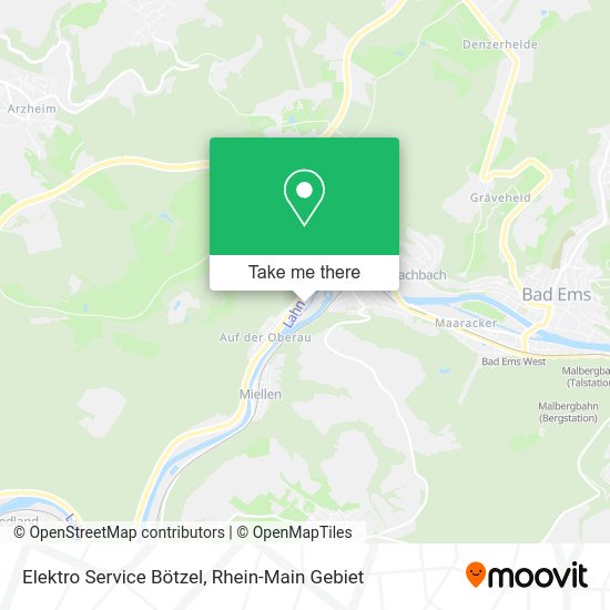 Карта Elektro Service Bötzel
