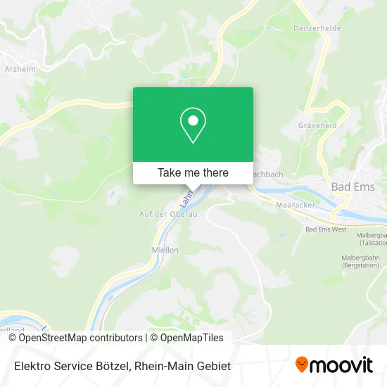 Карта Elektro Service Bötzel