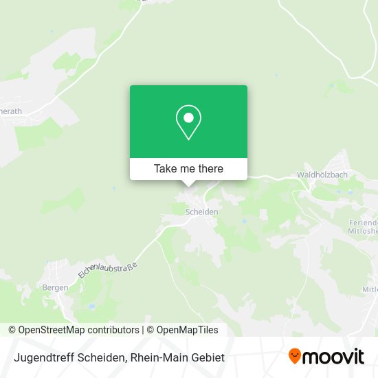 Карта Jugendtreff Scheiden