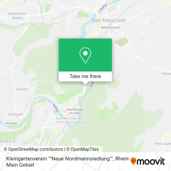 Карта Kleingartenverein ""Neue Nordmannsiedlung""
