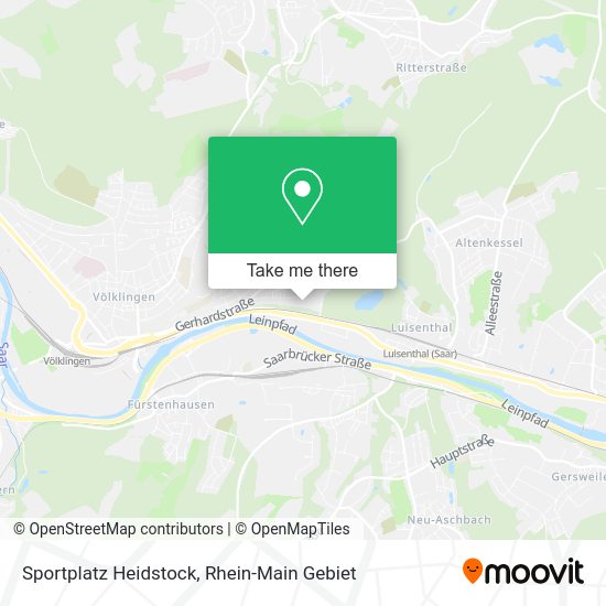 Карта Sportplatz Heidstock
