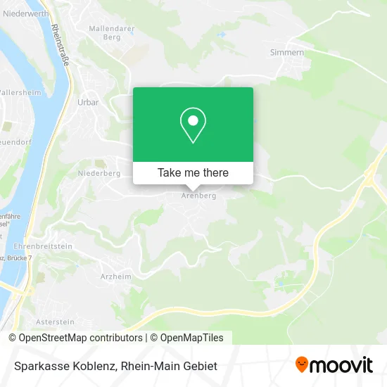 Карта Sparkasse Koblenz