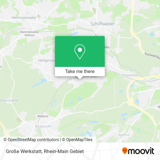 Карта Große Werkstatt