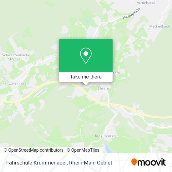Карта Fahrschule Krummenauer