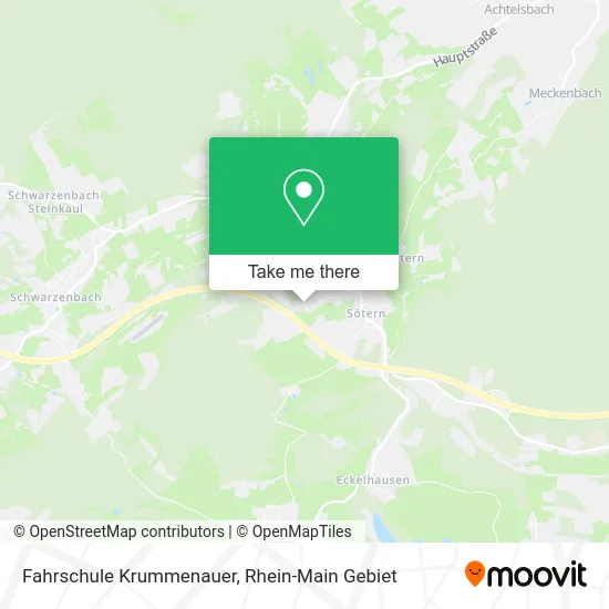 Карта Fahrschule Krummenauer