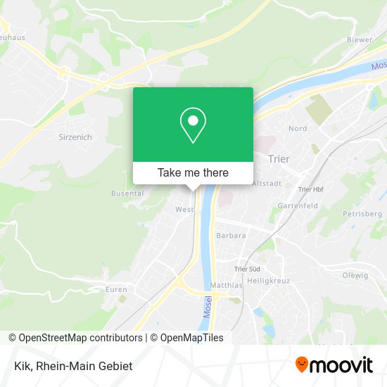 Карта Kik