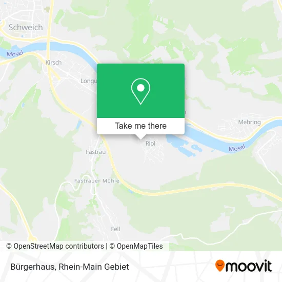 Карта Bürgerhaus