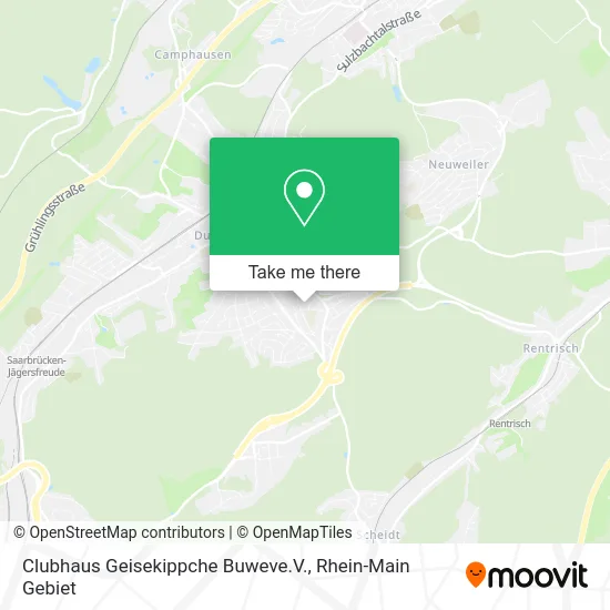 Карта Clubhaus Geisekippche Buweve.V.
