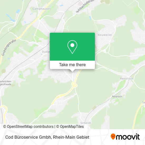 Карта Cod Büroservice Gmbh