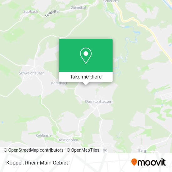 Карта Köppel