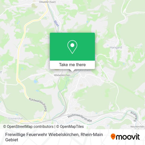 Карта Freiwillige Feuerwehr Wiebelskirchen