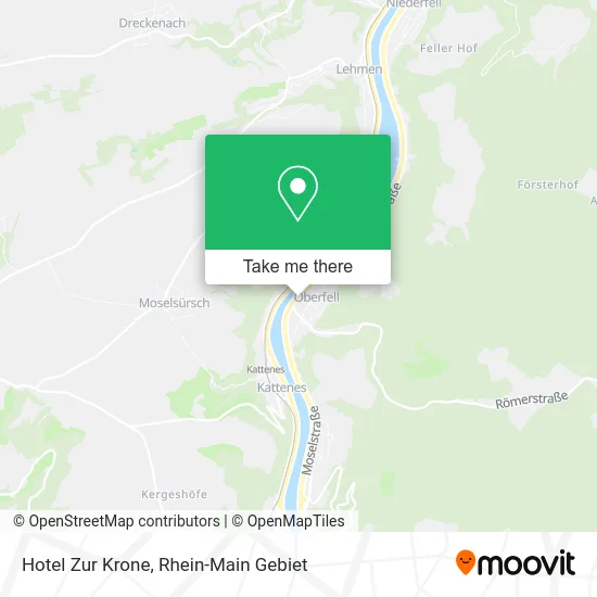 Карта Hotel Zur Krone