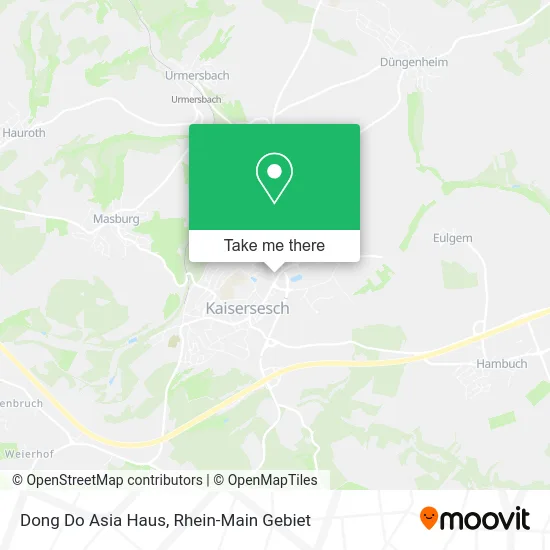 Карта Dong Do Asia Haus