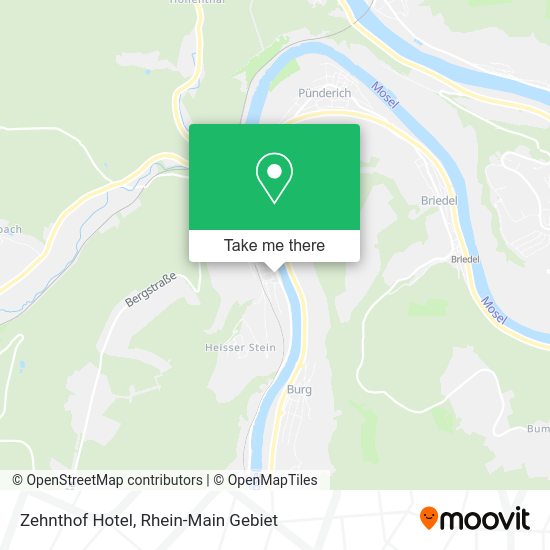 Карта Zehnthof Hotel