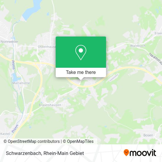Карта Schwarzenbach