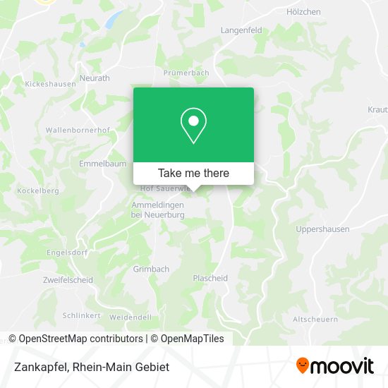 Карта Zankapfel