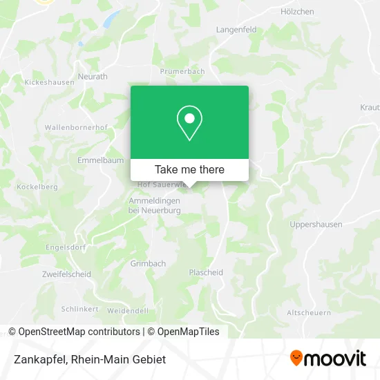 Карта Zankapfel