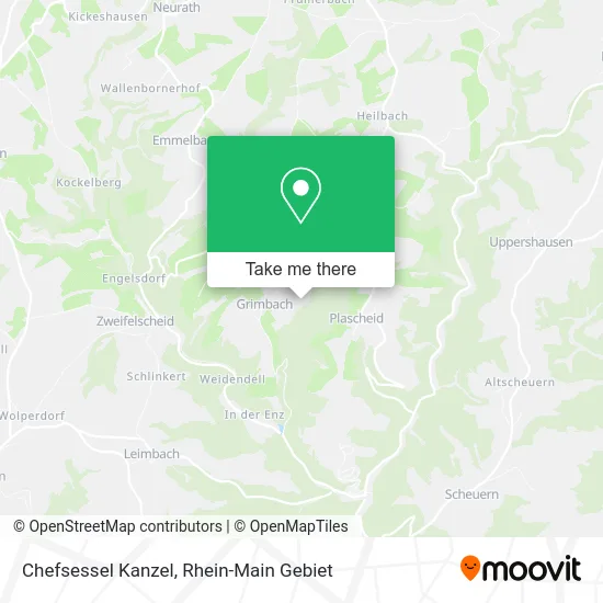Chefsessel Kanzel map