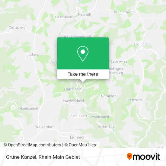 Карта Grüne Kanzel