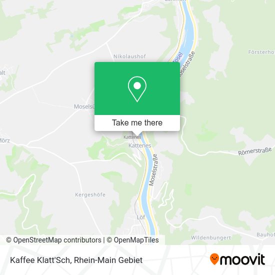 Карта Kaffee Klatt'Sch