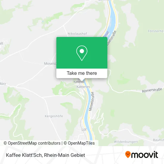 Карта Kaffee Klatt'Sch