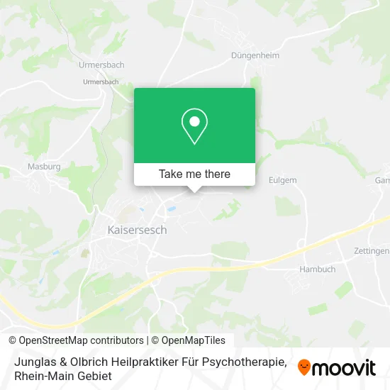 Карта Junglas & Olbrich Heilpraktiker Für Psychotherapie