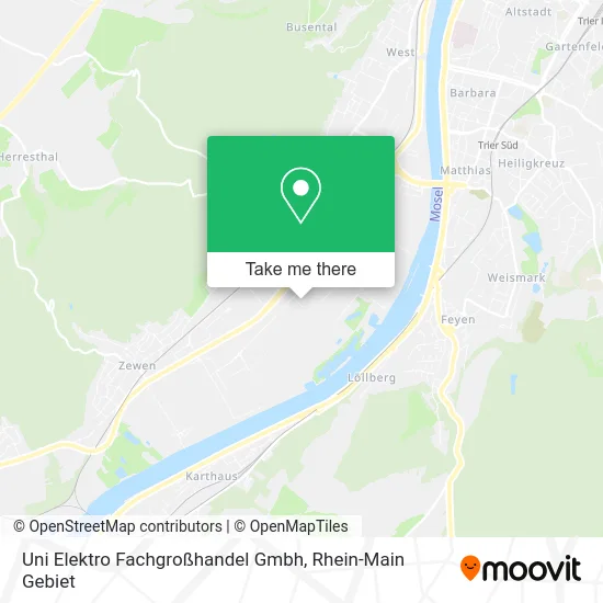 Карта Uni Elektro Fachgroßhandel Gmbh