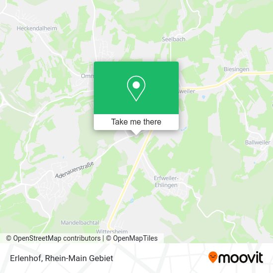 Карта Erlenhof