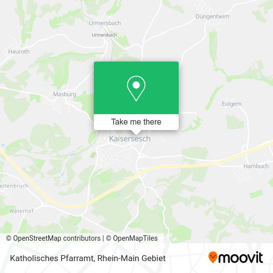 Карта Katholisches Pfarramt