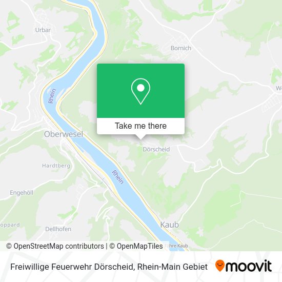 Карта Freiwillige Feuerwehr Dörscheid
