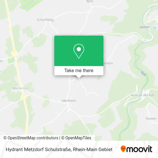 Карта Hydrant Metzdorf Schulstraße