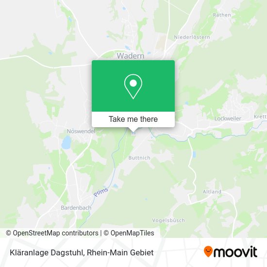 Карта Kläranlage Dagstuhl