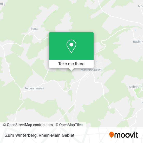 Карта Zum Winterberg