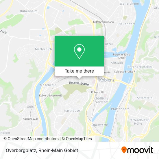 Карта Overbergplatz