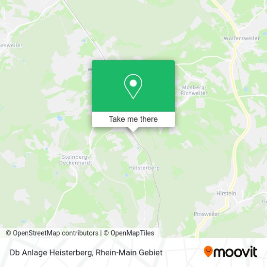 Карта Db Anlage Heisterberg